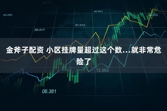 金斧子配资 小区挂牌量超过这个数…就非常危险了